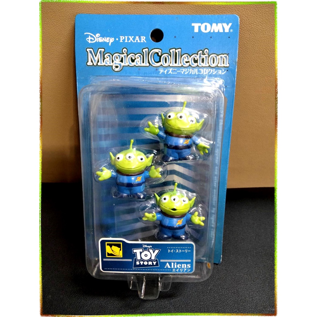 日本帶回絕版Magical Collection迪士尼TOMY吊卡公仔-正版現貨全新未拆封-玩具總動員-三眼怪