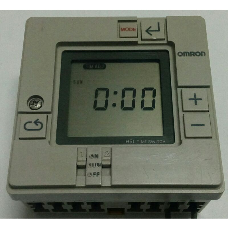 🌞二手現貨保固 歐姆龍OMRON計時器 H5L-A 每日計時開關 H5L電子式2回路 星期定時開關AC100-240V