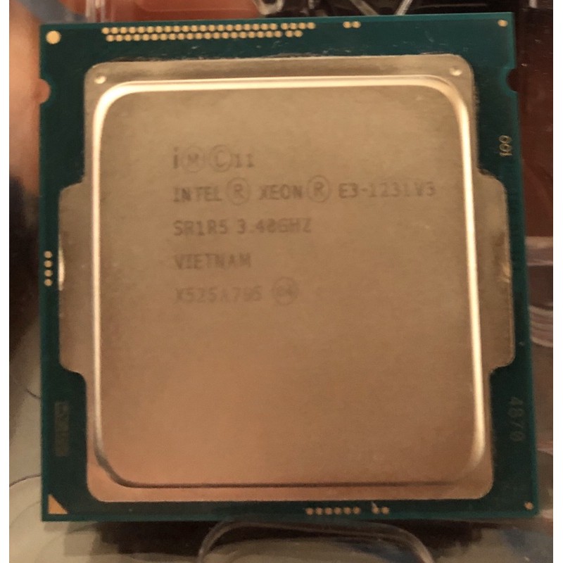 E3-1231V3 報帳用 CPU 處理器 (故障品)(不退不保)