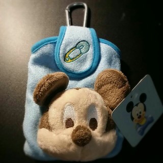 Disney baby 迪士尼 貝比 米奇 Mickey Mouse 收納袋 手機袋 收納包 掛包