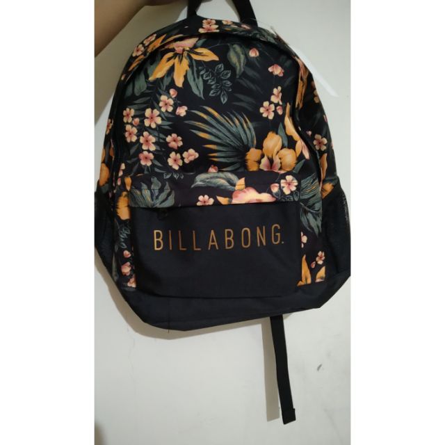 全新 Billabong印花後背包