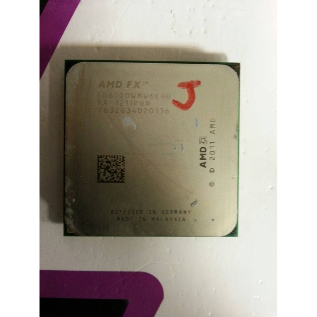 中古良品 AMD CPU FX-6100 AM3腳位 保固一個月