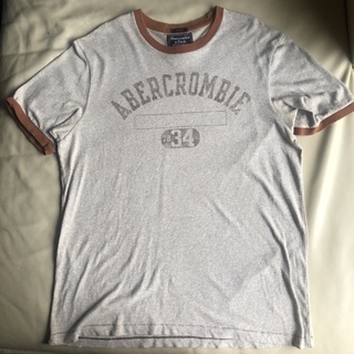 保證正品 A&F AF Abercrombie & Fitch 短袖T恤 短T size XL