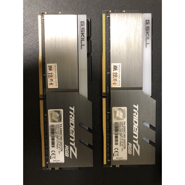 DDR4 3200  芝奇 幻光戟 32g (16gx2) 記憶體 RAM RGB