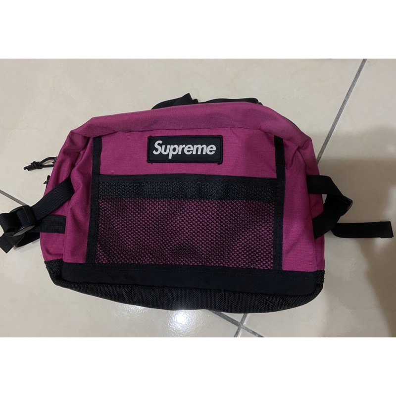 Supreme 39th Contour Hip Bag 39代 桃紅 腰包