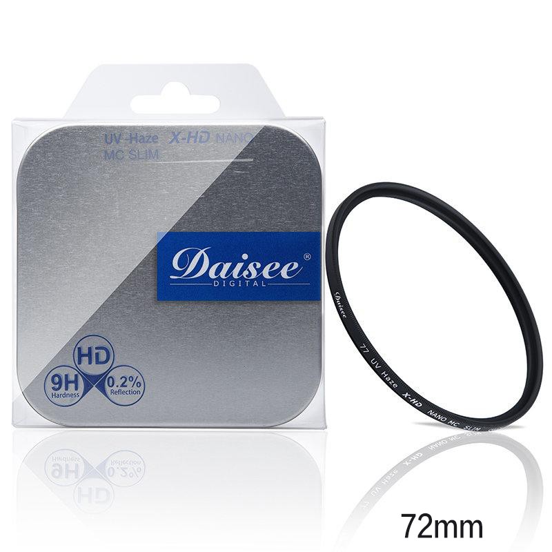 Daisee 72mm DMC SLIM X-HD UV-HAZE 超薄奈米抗刮防靜電保護鏡 相機專家 [澄翰公司貨]