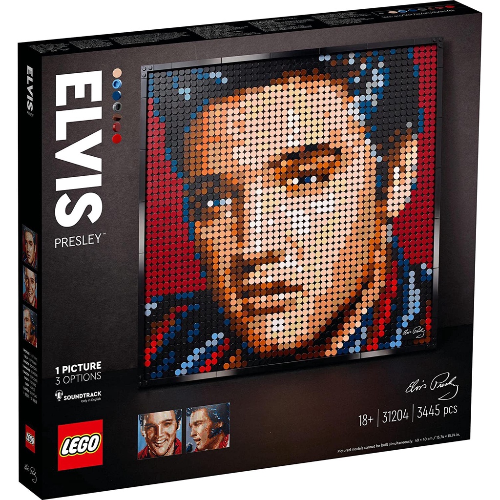 台中現貨 面交 輕盒損 LEGO 樂高 31204 ART系列 Elvis Presley 貓王