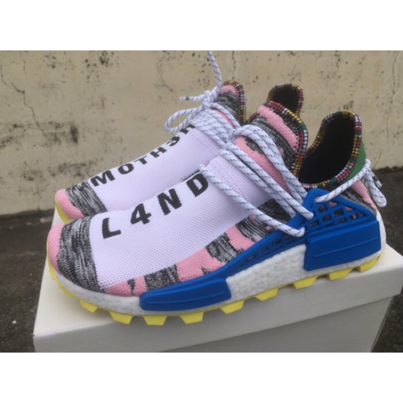 adidas pharrell williams human race solar white