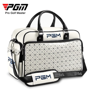 PGM 女款高爾夫衣物袋衣物包 時尚衣物包 防水PU球包 手提包 大容量獨立鞋袋 大容量高檔行李袋旅行包 YWB016