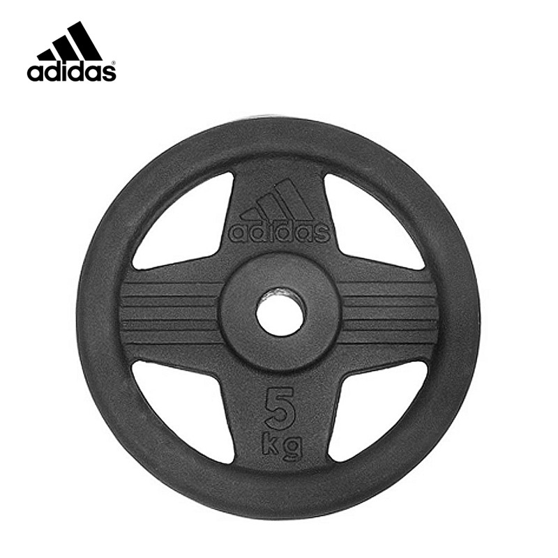 【adidas總代理】adidas 槓片5kg 25mm  健身器材/健身用品/肌力訓練