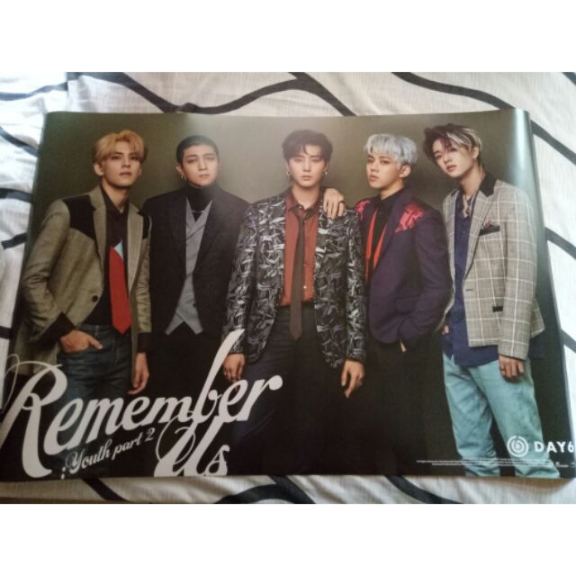 DAY6《remember us：youth part2》台壓海報