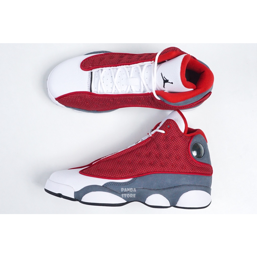 胖達）NIKE AIR JORDAN 13 RETRO GS 大童 籃球鞋 884129-600 紅 女