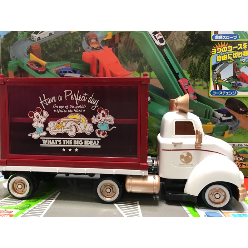 多美 Tomica 迪士尼 米奇米妮 貨櫃車 不含小車