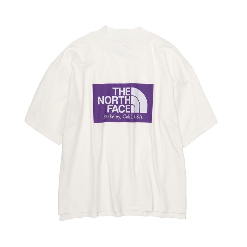 The north face purple t-shirt S