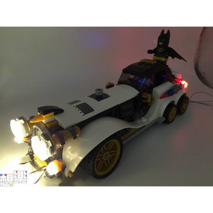 ［想樂］『LED燈組(只有燈，不含樂高積木)』樂高 燈組 Lego Light 70911 樂高蝙蝠俠 企鵝車 (預購,店面預購價$720)