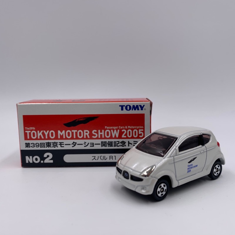 Tomica 東京車展 2005 No.2 SUBARU R1 舊藍標