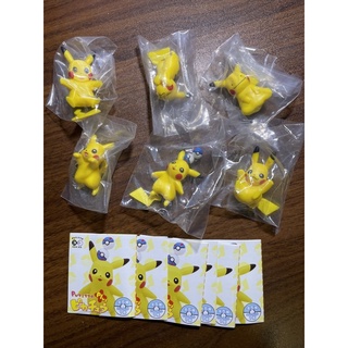 全新 日本商店 絕版 神奇寶貝中心 皮卡丘 杯緣子 扭蛋第一彈 盒玩 盲抽藍色神奇寶貝球款 包含隱藏