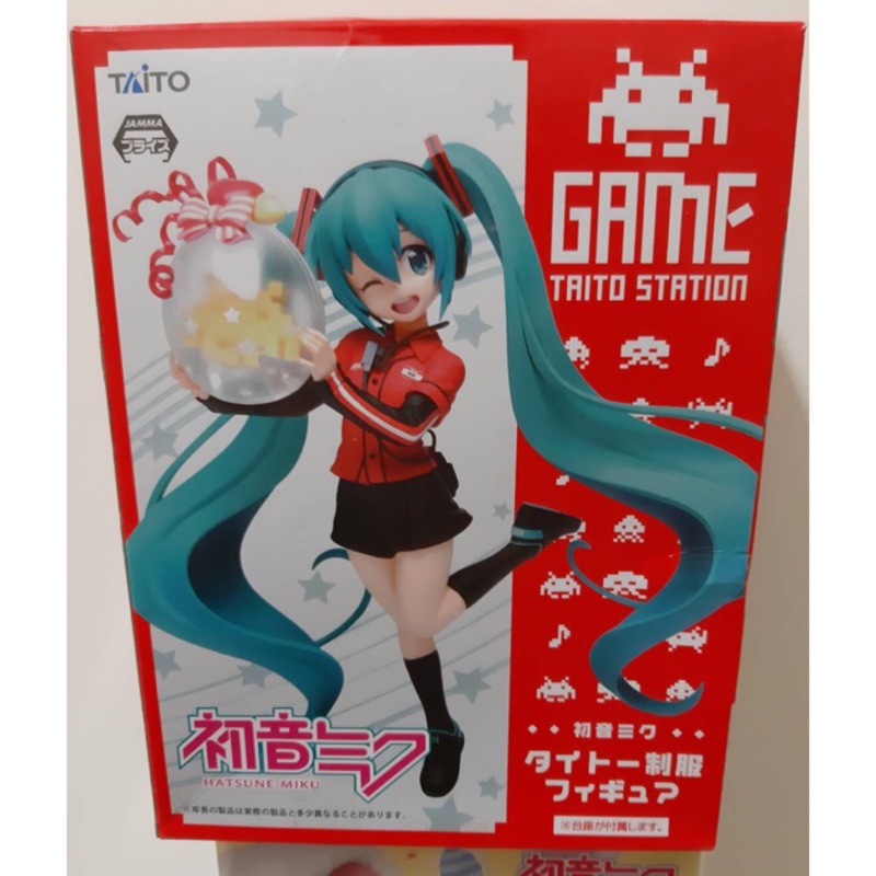 ［喬妹の公仔」日版 初音 遊藝場限定 TAITO店員制服款