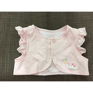 麗嬰房嬰幼兒粉色小背心#二手#