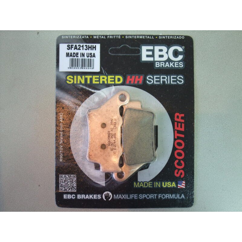 <BNT> 金屬來令 EBC SFA213HH SMAX 勁戰 FORCE BWSR VJR MANY125 後煞車