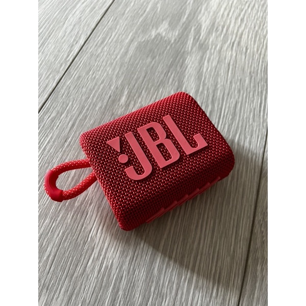 JBL GO3輕便藍芽喇叭紅色