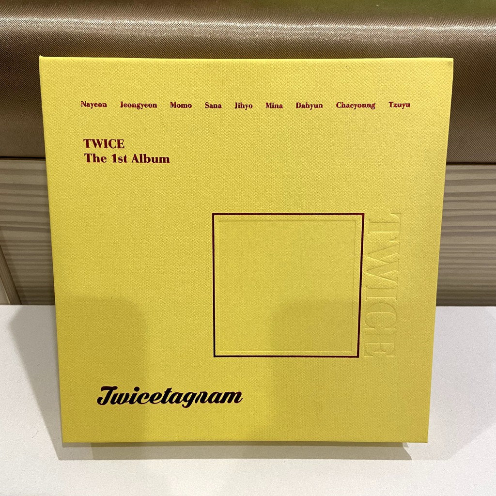 【官方】TWICE第一張正規專輯Twicetagram-黃板空專