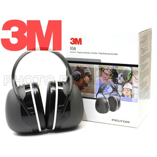 【含稅-可統編】3M X5A PELTOR 防音耳罩 送無線耳塞一付 NRR31 【重度噪音環境用】防噪音耳罩 降噪耳罩