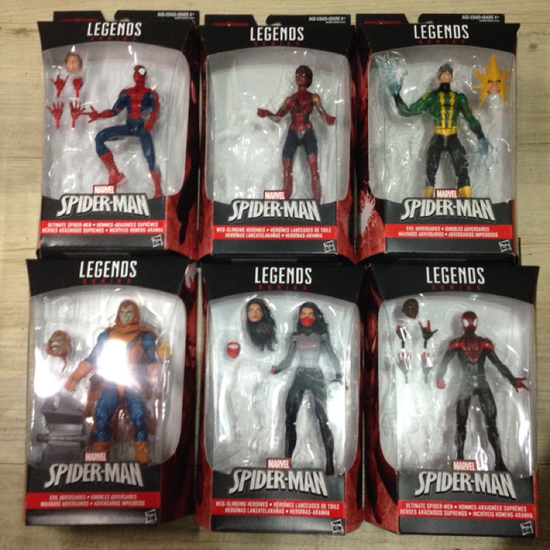 MARVEL legends Spider-Man 蜘蛛人系列 缺少宇宙猛毒 venom 猛毒特攻