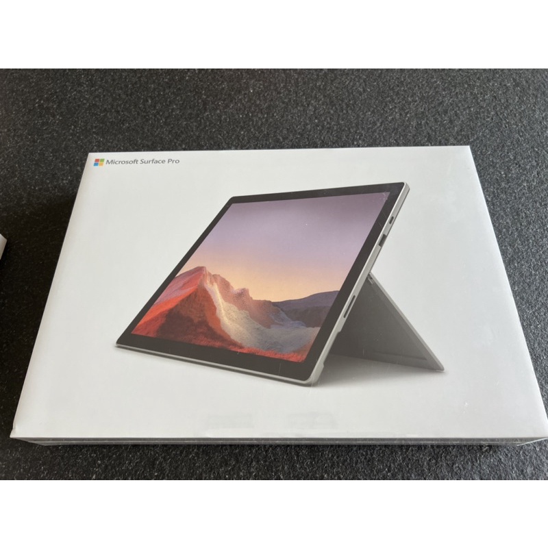 全新未拆封Surface Pro 7 2in1筆電-白(Core i5/8G/128G SSD/)+黑鍵盤+Arc滑鼠