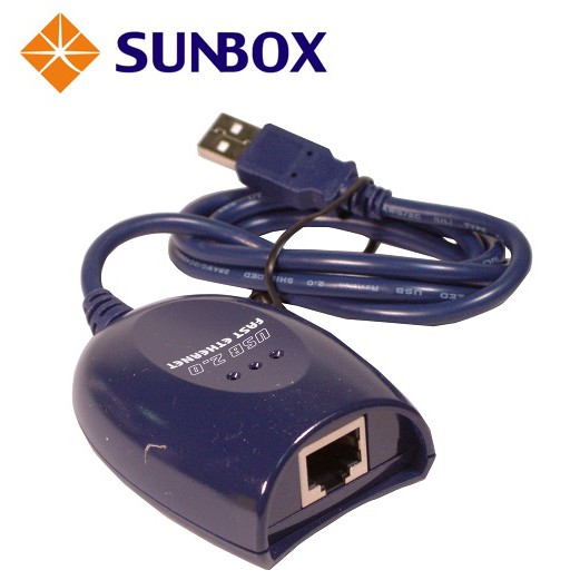 USB2.0 轉 Ethernet 網路卡 (UTE200) SUNBOX
