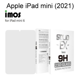 免運【iMOS】霧面玻璃手感保護貼 Apple iPad mini 6 (8.3吋) 平板 防指紋 強化玻璃保護貼