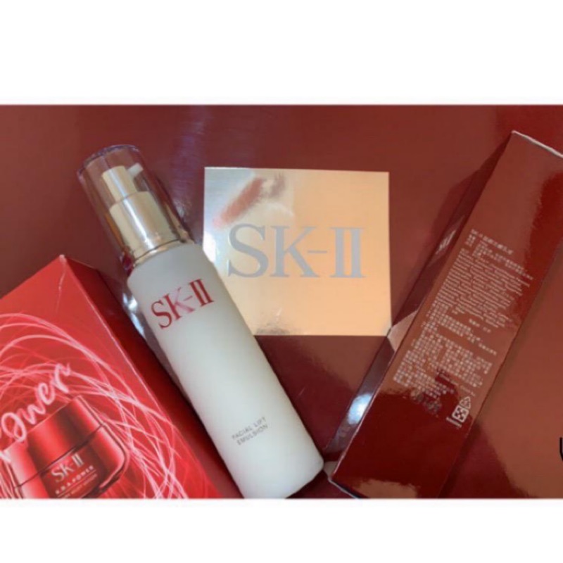 SK-II SK2 百貨中文標籤晶緻活膚乳液 100g 另有活膚霜