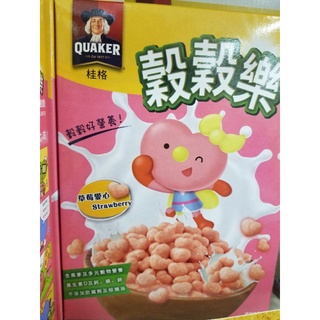 桂格穀穀樂脆穀(草莓愛心/可可星星) 170g 早餐麥片 麥片