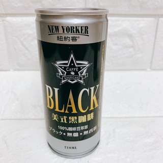 紐約客美式黑咖啡190ml