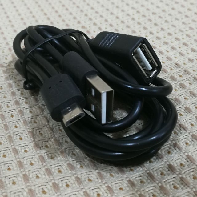 Micro Usb Y字線 多個usb孔接數位電視盒安博盒子時可擴充鍵盤滑鼠隨身碟 蝦皮購物