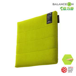 倍力舒 BalanceOn 蜂巢凝膠健康坐墊-綠色(M號) 公司貨 凝膠坐墊 透氣坐墊 涼感坐墊 蜂巢坐墊
