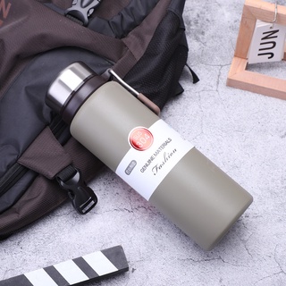 臺灣出貨 商務多色便攜保溫瓶1000ML/800ML 隨身杯 水壺 冷水瓶 運動水壺 304不鏽鋼保溫瓶 直飲水壺