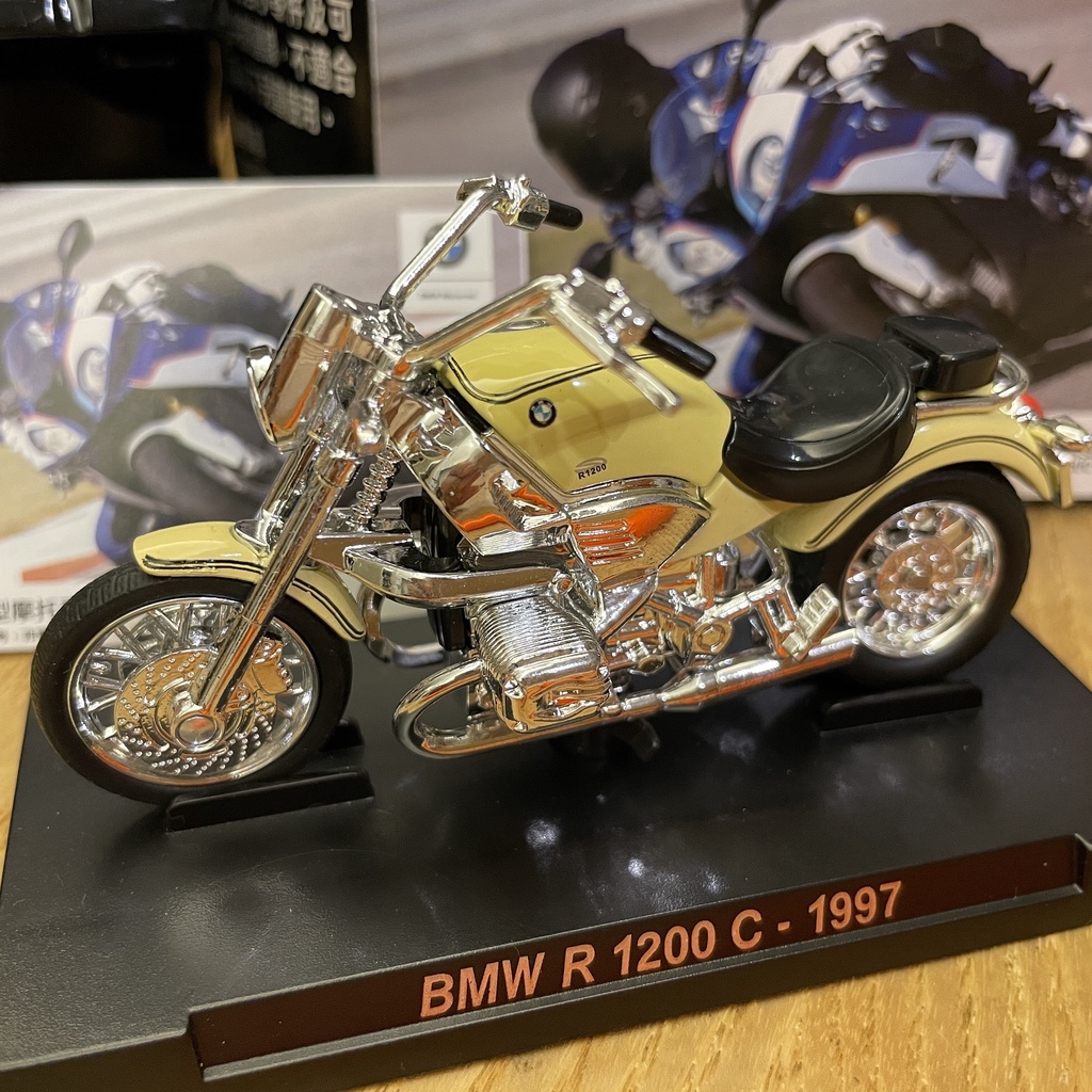 99 1997年 德國 BMW 重型 摩托車 模型 1:24 重機模型 公仔 收藏品 交通模型 R1200C