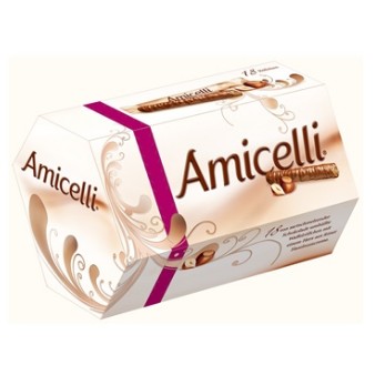 （現貨）Amicelli 榛果醬藏心威化巧克力捲 《德國原裝》