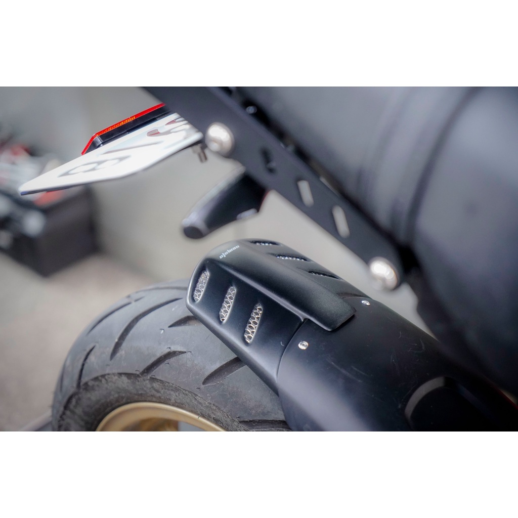 HONDA MSX125 MSX125SF前  GROM125前後 NEMOTO台灣限定版延伸加長土除套件(消光黑)