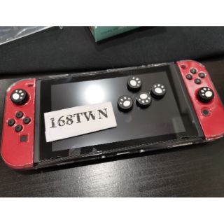 2個59NT switch狗爪蘑菇頭按鍵貼 蘑菇頭 switch搖桿帽 搖桿 switch周邊 switch玻璃貼