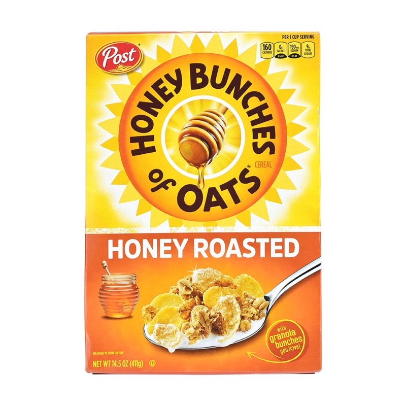【美食品出清】POST 🍯蜂蜜 燕麥 水果風味 多穀物 🥣🥣早餐 麥片 脆片 穀物 穀片 即期良品