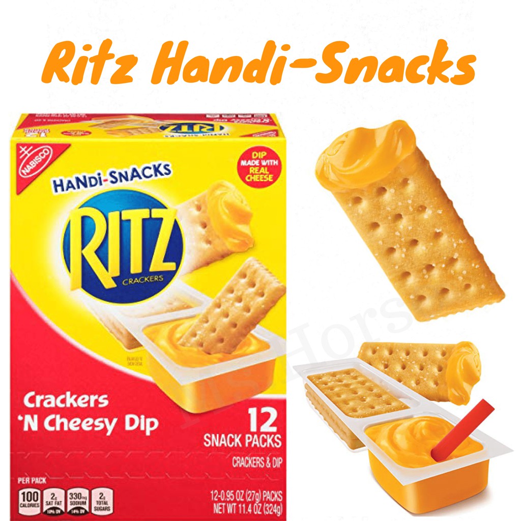 現貨超低價🔥美國零食 Ritz 濃起司沾醬餅乾 『單條售』 最佳小點心 最適合易餓的你😋