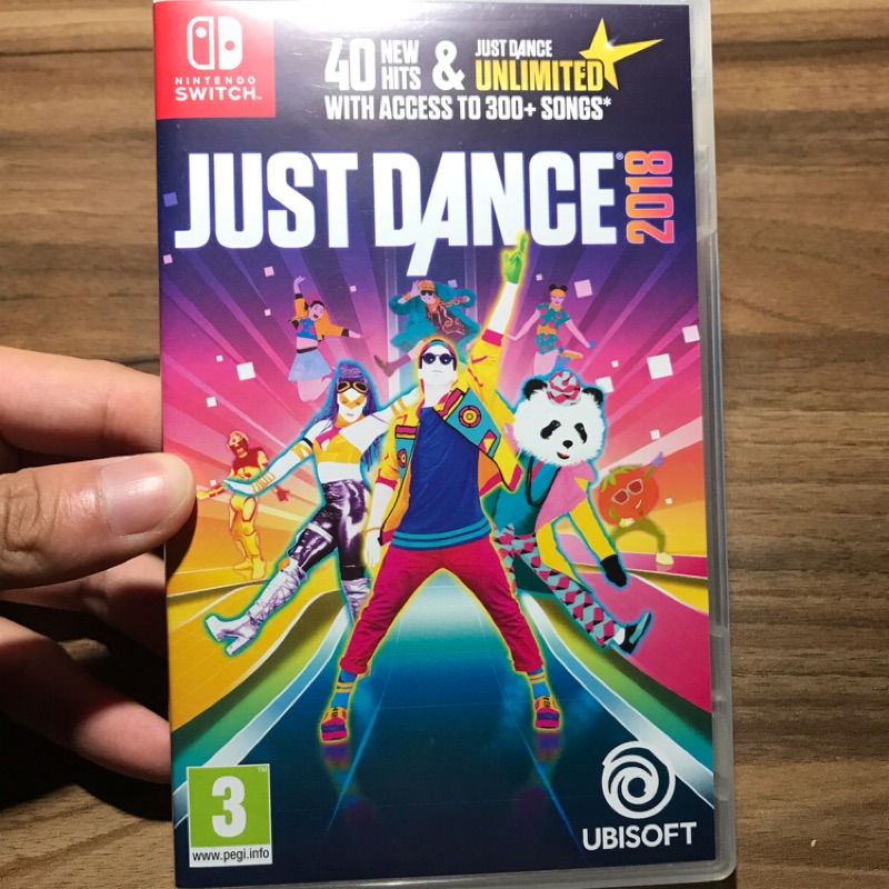 Just dance 舞力全開 2018 Switch 英文版 二手九成新