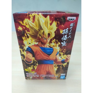 七龍珠Ｚ 正版 金證 公仔 孫悟空 BURNING FIGHTERS vol.1 超級賽亞人孫悟空（全新未開封）＄３４０