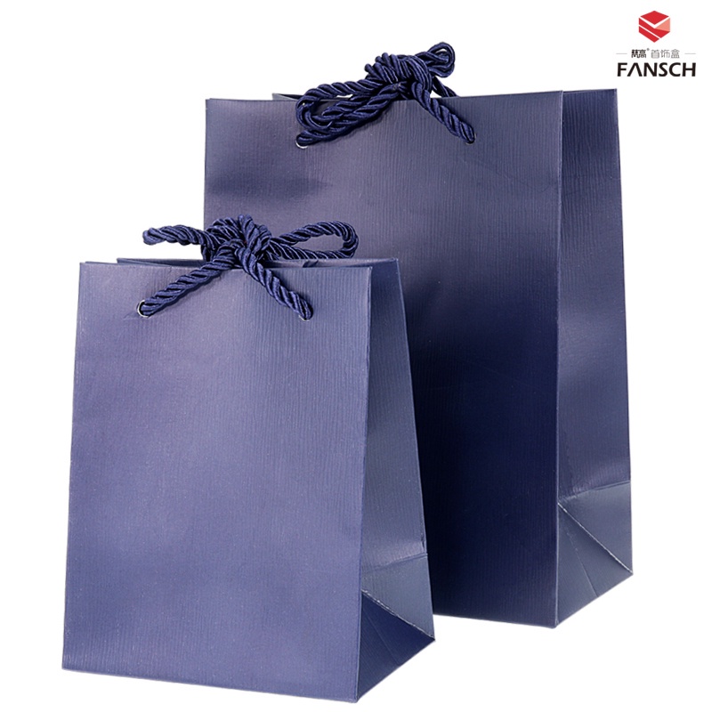 客製 【首飾包裝袋】 禮品袋 訂製首飾包裝 紅色高檔紙袋 深藍色手提袋 金色紙袋 定做 LOGO