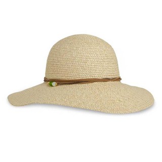 SUNDAY 女抗UV防曬輕量編織帽 瑪瑙黃 SAS2C86496-219-07《台南悠活運動家》