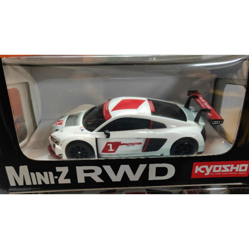 售完 KYOSHO MINI-Z MR-03 RWD套車 奧迪Audi R8 LMS 2016 紅/白 RWD234AS