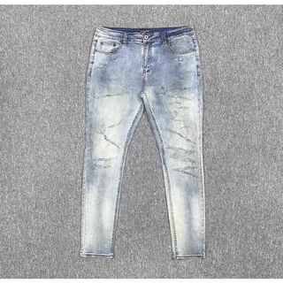 xsPC 1111 DEEP PACIFIC 」JEANS 水洗割裂做舊丹寧牛仔褲