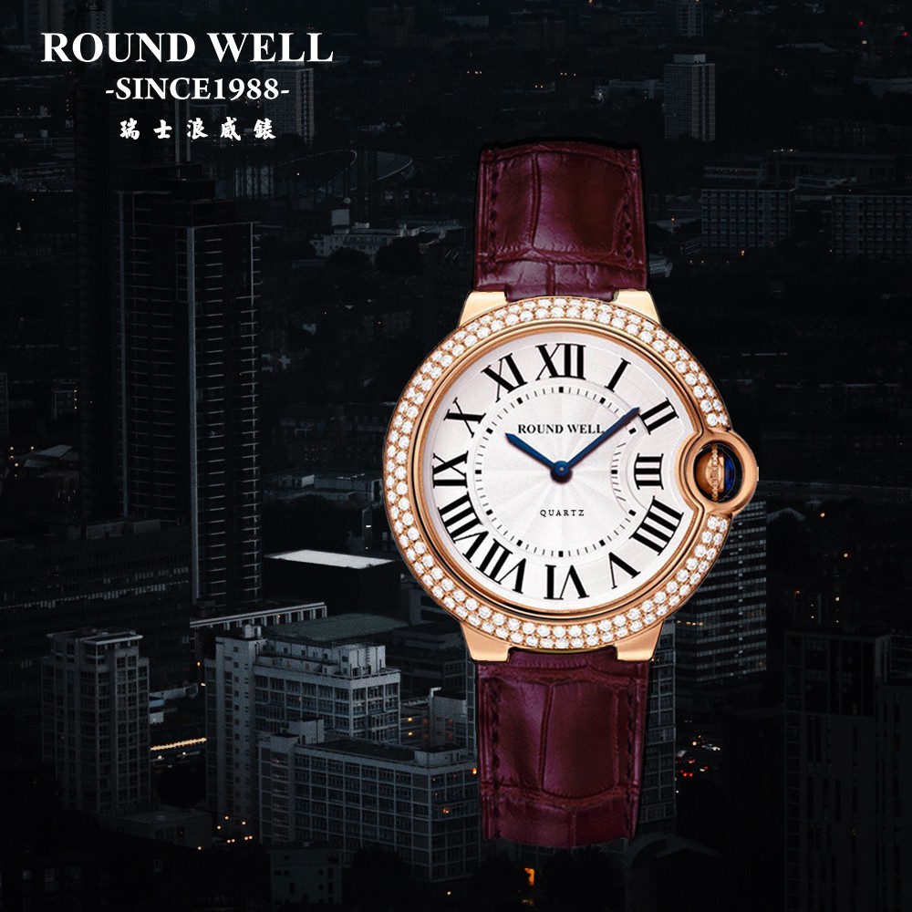 【ROUND WELL浪威錶】皇家金典羅馬腕錶(浪威手錶館~機械男錶機械女錶石英錶男女對錶收藏錶飾品錶)